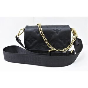 Louis Vuitton Wallet Strap Handbag 3WAY Noir Black